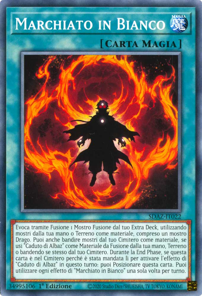 SDAZ-IT022 Marchiato in Bianco comune 1a Edizione (IT) -NEAR MINT-