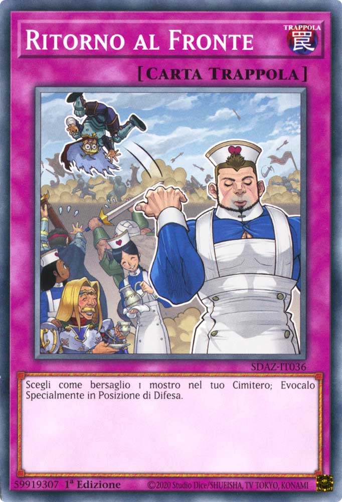 SDAZ-IT036 Ritorno al Fronte comune 1a Edizione (IT) -NEAR MINT-