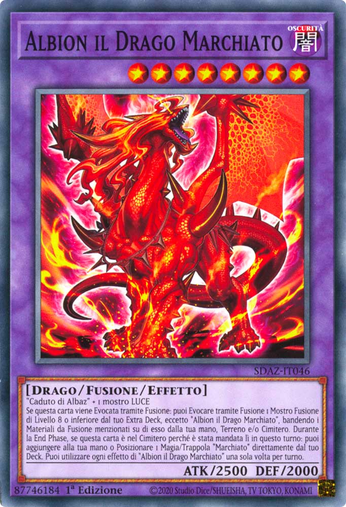 SDAZ-IT046 Albion il Drago Marchiato comune 1a Edizione (IT) -NEAR MINT-