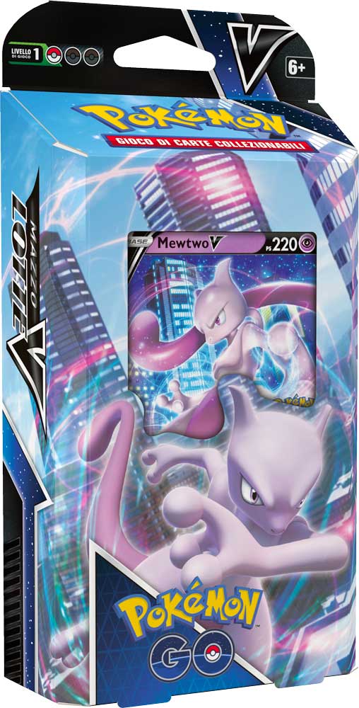 Spade e Scudo 10.5 Pokemon GO Mazzo Lotte V Mewtwo V (IT)