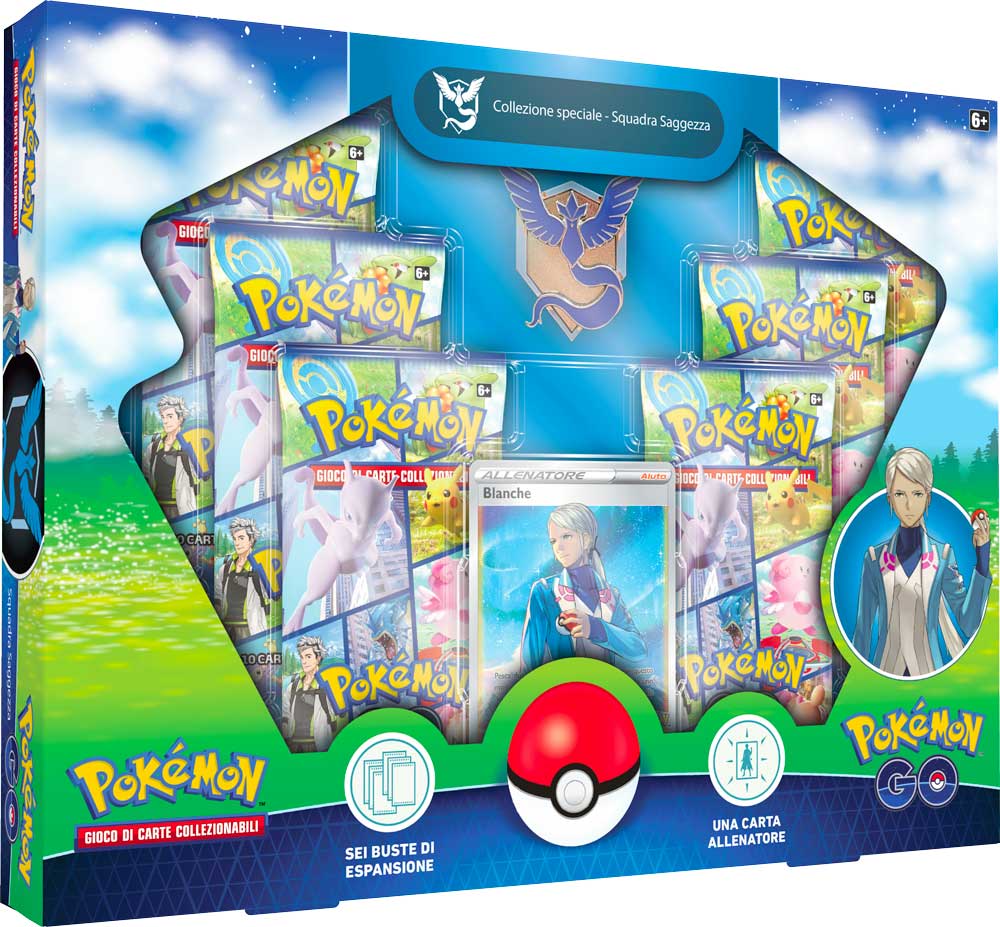 Spada e Scudo 10.5 Pokemon GO Collezione Speciale Squadra Saggezza (IT)