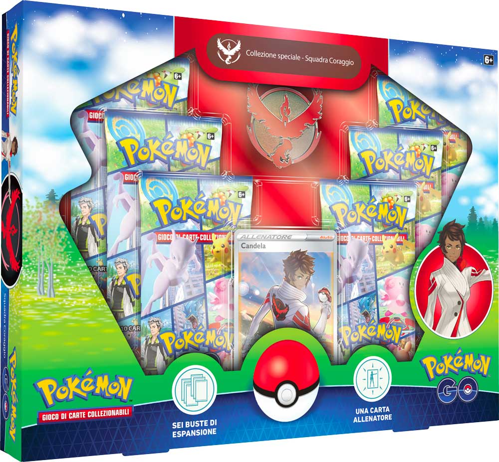 Spada e Scudo 10.5 Pokemon GO Collezione Speciale Squadra Coraggio (IT)
