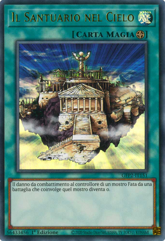 GFP2-IT151 Il Santuario nel Cielo ultra rara 1a Edizione (IT) -NEAR MINT-