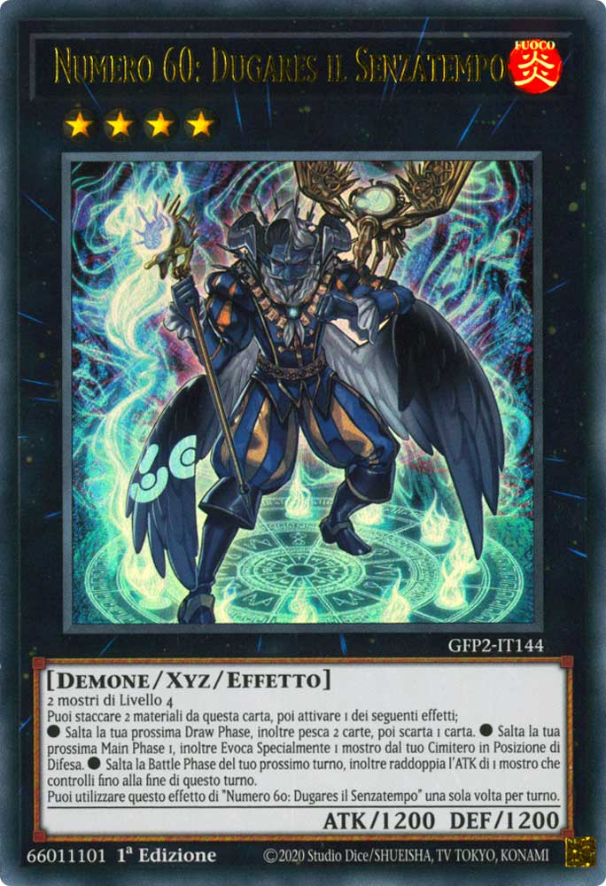 GFP2-IT144 Numero 60: Dugares il Senzatempo ultra rara 1a Edizione (IT) -NEAR MINT-