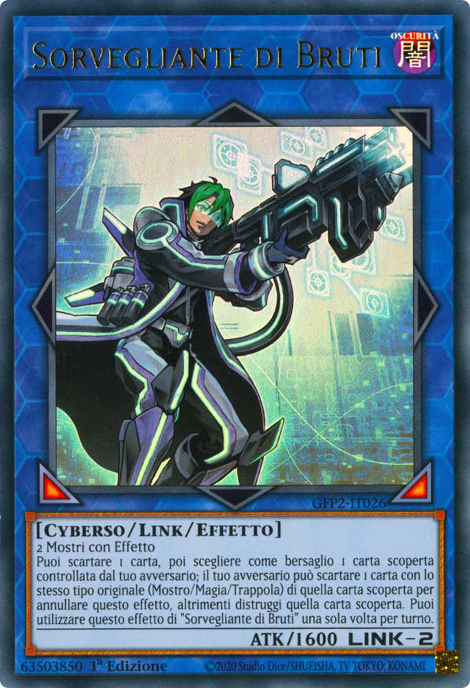 GFP2-IT026 Sorvegliante di Bruti ultra rara 1a Edizione (IT) -NEAR MINT-