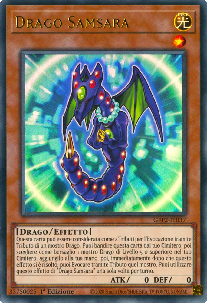 GFP2-IT037 Drago Samsara ultra rara 1a Edizione (IT) -NEAR MINT-
