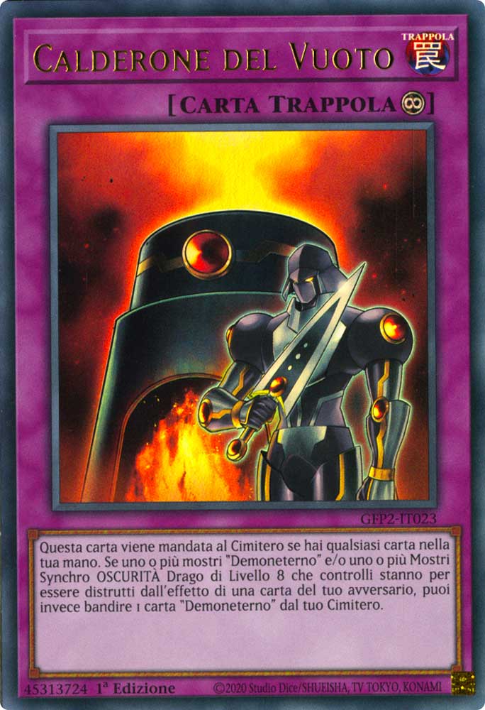 GFP2-IT023 Calderone del Vuoto ultra rara 1a Edizione (IT) -NEAR MINT-
