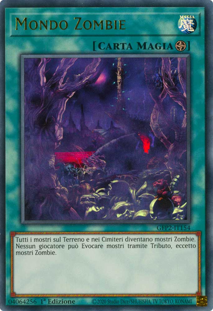 GFP2-IT154 Mondo Zombie ultra rara 1a Edizione (IT) -NEAR MINT-