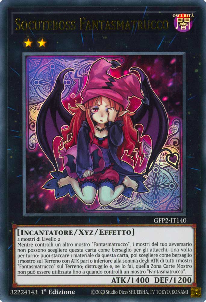 GFP2-IT140 Socuteboss Fantasmatrucco ultra rara 1a Edizione (IT) -NEAR MINT-