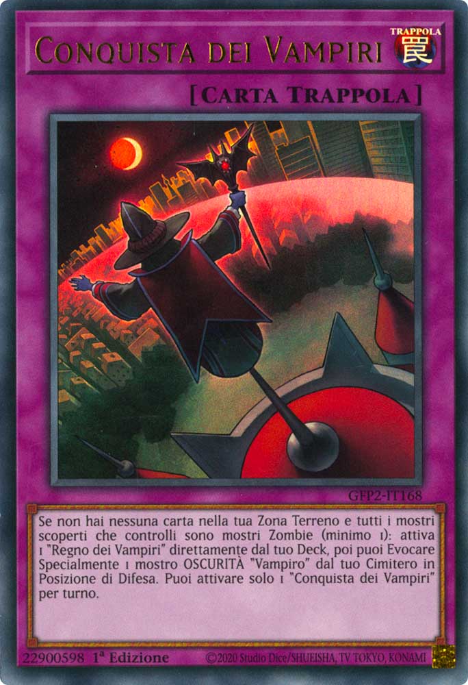 GFP2-IT168 Conquista dei Vampiri ultra rara 1a Edizione (IT) -NEAR MINT-