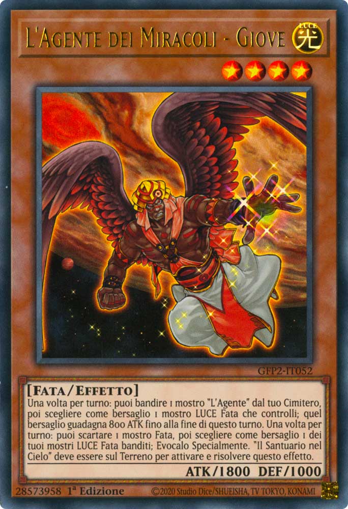 GFP2-IT052 L'Agente dei Miracoli - Giove ultra rara 1a Edizione (IT) -NEAR MINT-