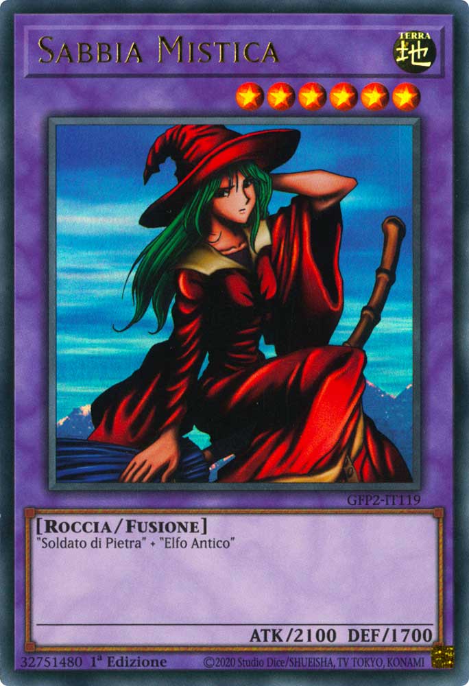 GFP2-IT119 Sabbia Mistica ultra rara 1a Edizione (IT) -NEAR MINT-