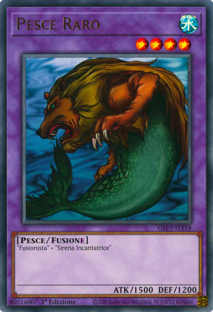 GFP2-IT118 Pesce Raro ultra rara 1a Edizione (IT) -NEAR MINT-