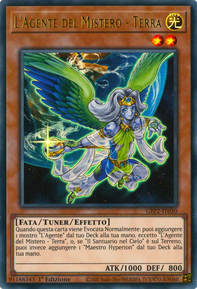 GFP2-IT050 L'Agente del Mistero - Terra ultra rara 1a Edizione (IT) -NEAR MINT-