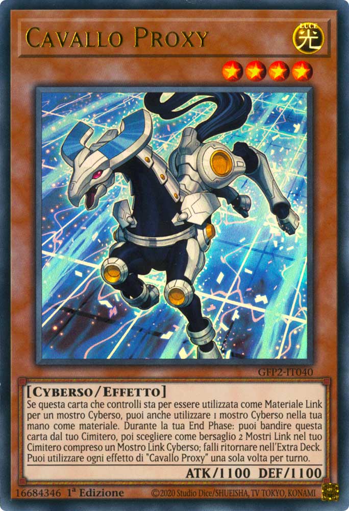 GFP2-IT040 Cavallo Proxy ultra rara 1a Edizione (IT) -NEAR MINT-