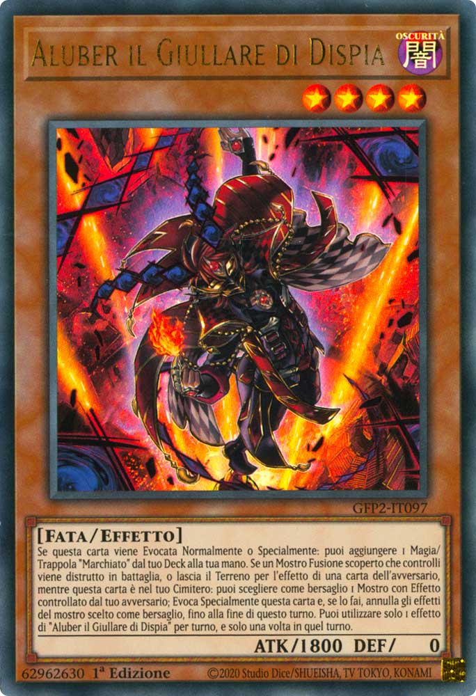GFP2-IT097 Aluber il Giullare di Dispia ultra rara 1a Edizione (IT) -NEAR MINT-