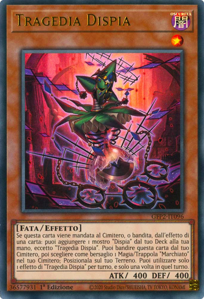GFP2-IT096 Tragedia Dispia ultra rara 1a Edizione (IT) -NEAR MINT-