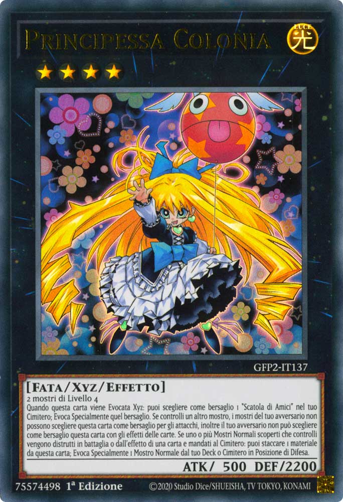GFP2-IT137 Principessa Colonia ultra rara 1a Edizione (IT) -NEAR MINT-
