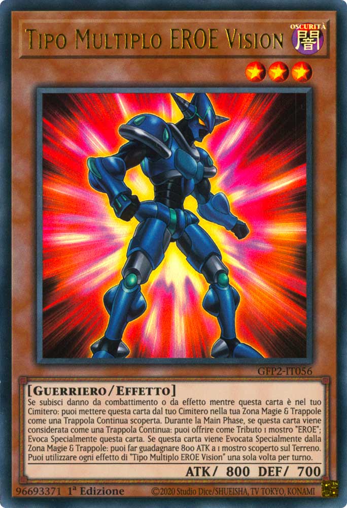 GFP2-IT056 Tipo Multiplo EROE Vision ultra rara 1a Edizione (IT) -NEAR MINT-