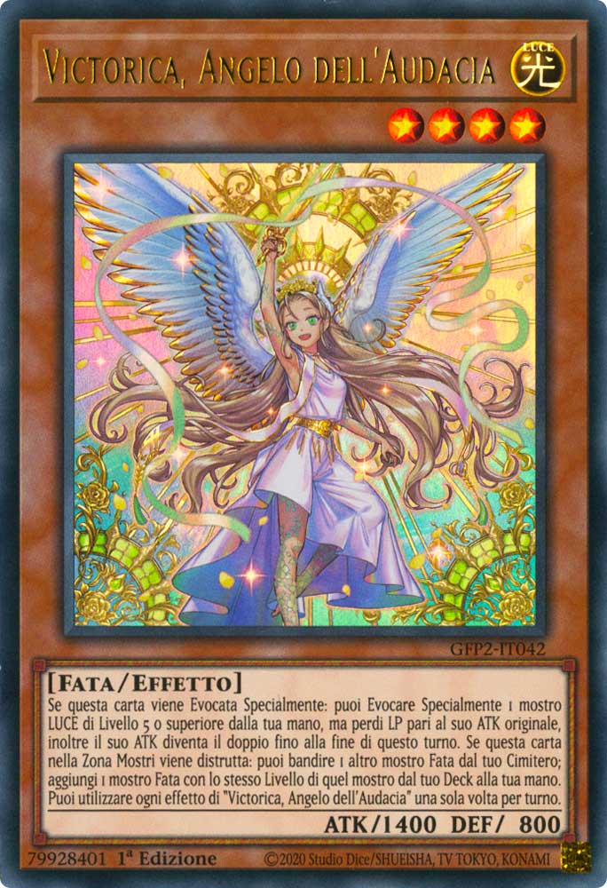 GFP2-IT042 Victorica, Angelo dell'Audacia ultra rara 1a Edizione (IT) -NEAR MINT-