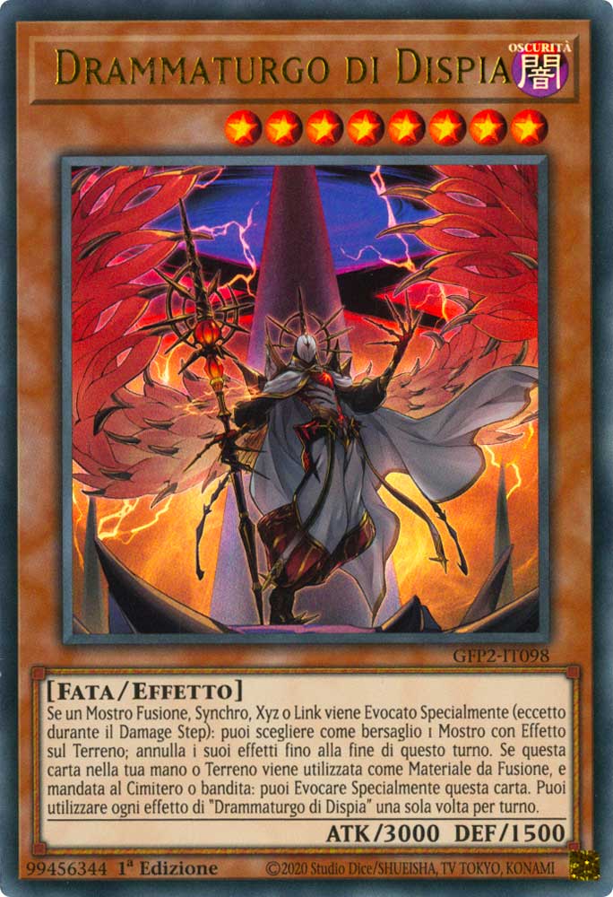 GFP2-IT098 Drammaturgo di Dispia ultra rara 1a Edizione (IT) -NEAR MINT-