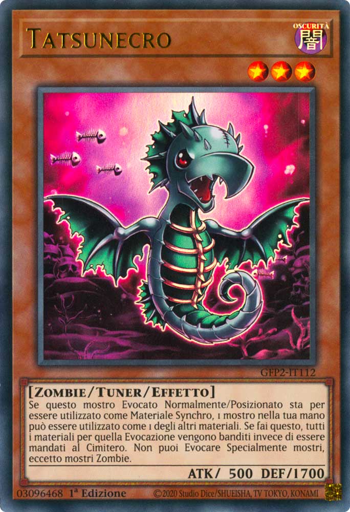 GFP2-IT112 Tatsunecro ultra rara 1a Edizione (IT) -NEAR MINT-