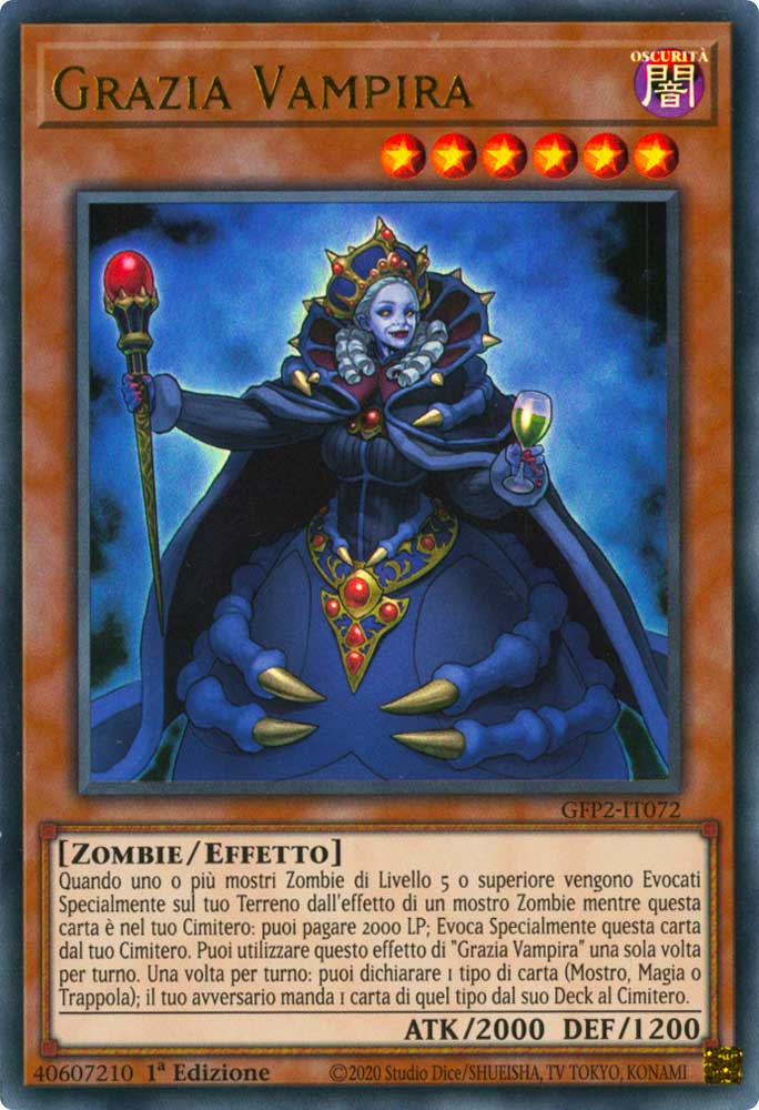 GFP2-IT072 Grazia Vampira ultra rara 1a Edizione (IT) -NEAR MINT-