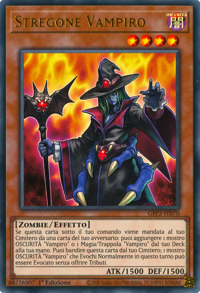GFP2-IT070 Stregone Vampiro ultra rara 1a Edizione (IT) -NEAR MINT-