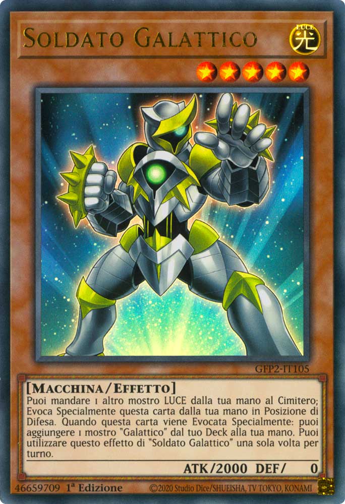 GFP2-IT105 Soldato Galattico ultra rara 1a Edizione (IT) -NEAR MINT-