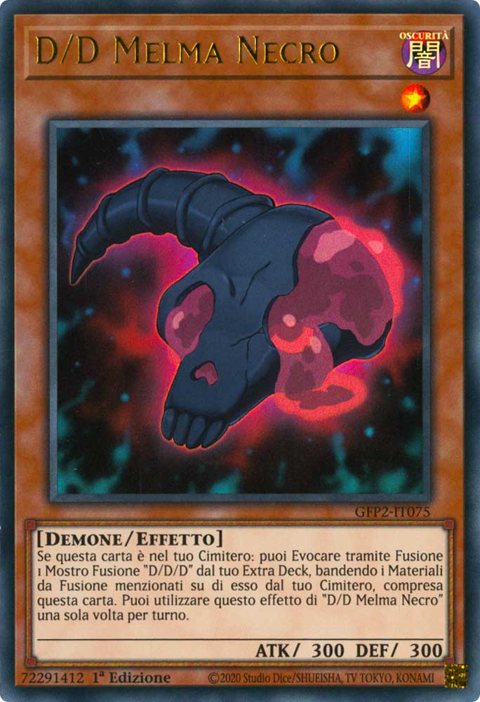 GFP2-IT075 D/D Melma Necro ultra rara 1a Edizione (IT) -NEAR MINT-