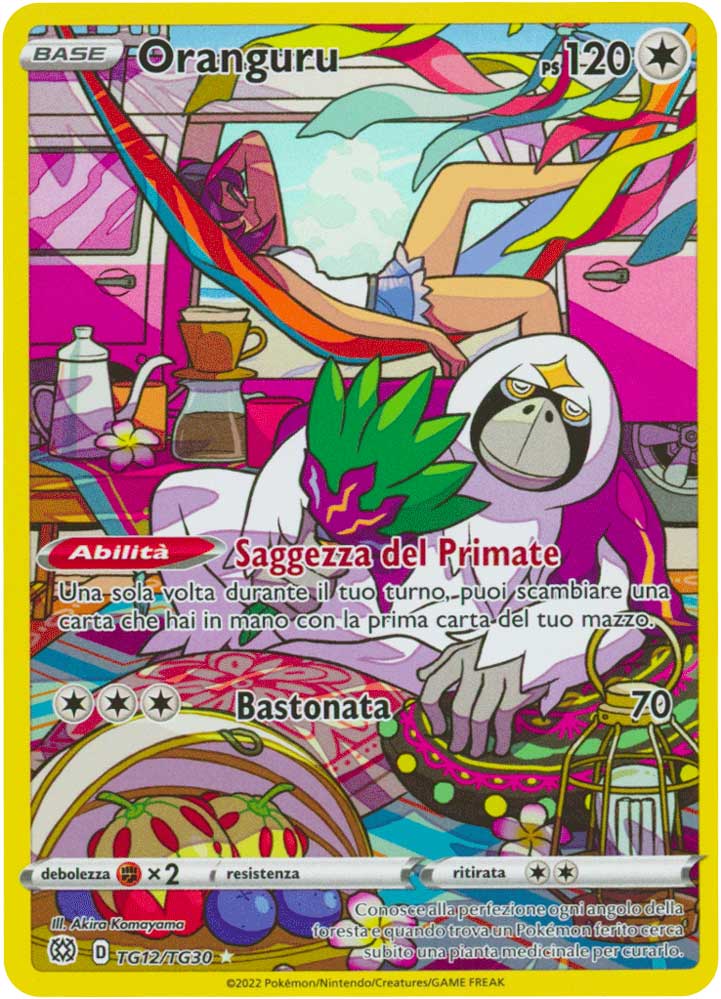 TG12 / TG30 Oranguru Rara Segreta foil (IT) -NEAR MINT-