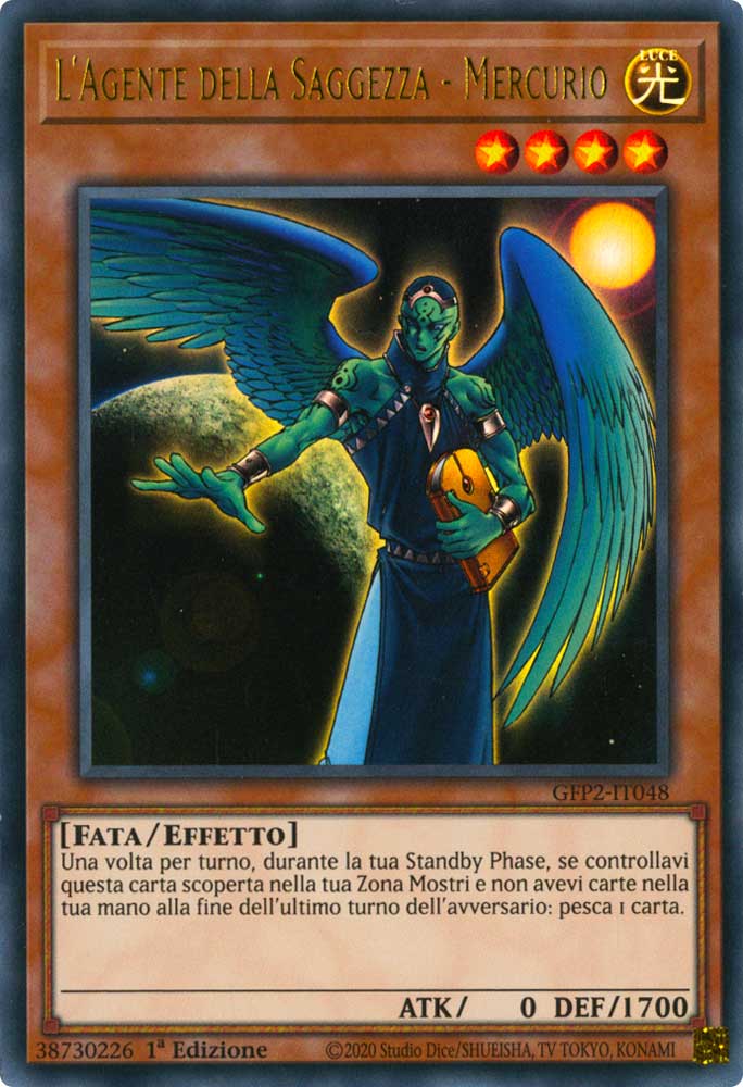 GFP2-IT048 L'Agente della Saggezza - Mercurio ultra rara 1a Edizione (IT) -NEAR MINT-