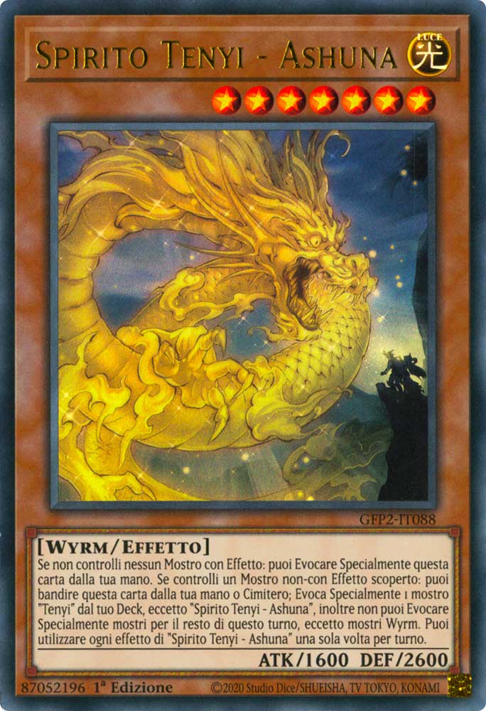 GFP2-IT088 Spirito Tenyi - Ashuna ultra rara 1a Edizione (IT) -NEAR MINT-