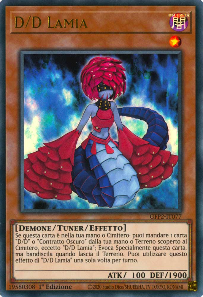 GFP2-IT077 D/D Lamia ultra rara 1a Edizione (IT) -NEAR MINT-