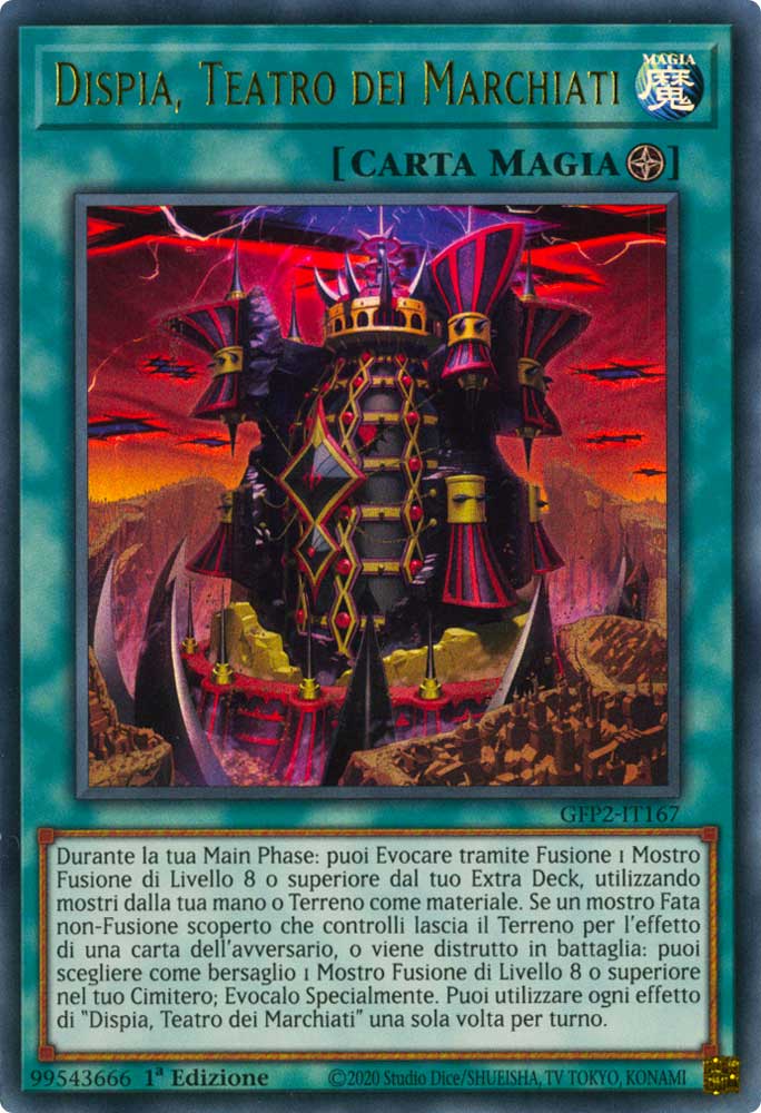 GFP2-IT167 Dispia, Teatro dei Marchiati ultra rara 1a Edizione (IT) -NEAR MINT-