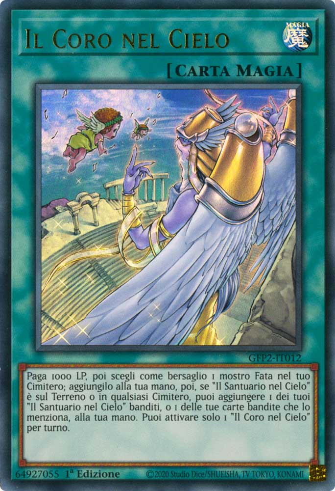 GFP2-IT012 Il Coro nel Cielo ultra rara 1a Edizione (IT) -NEAR MINT-
