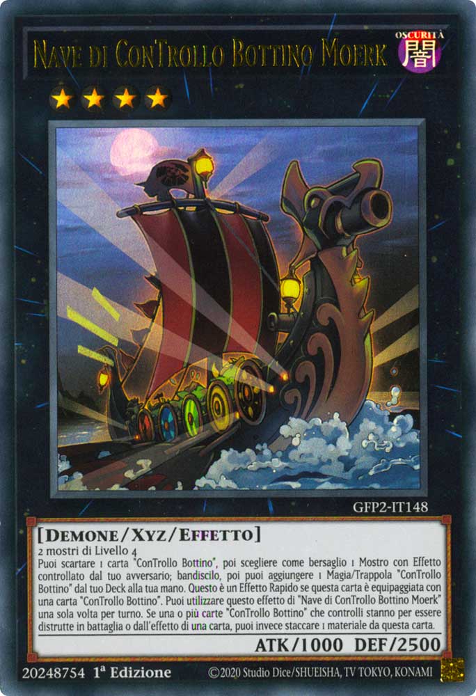 GFP2-IT148 Nave di ConTrollo Bottino Moerk ultra rara 1a Edizione (IT) -NEAR MINT-