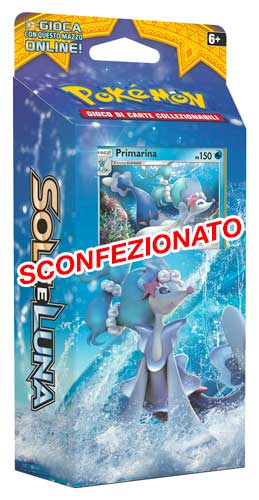 Sole e Luna mazzo tematico Lucenti Maree (sconfezionato) (IT)