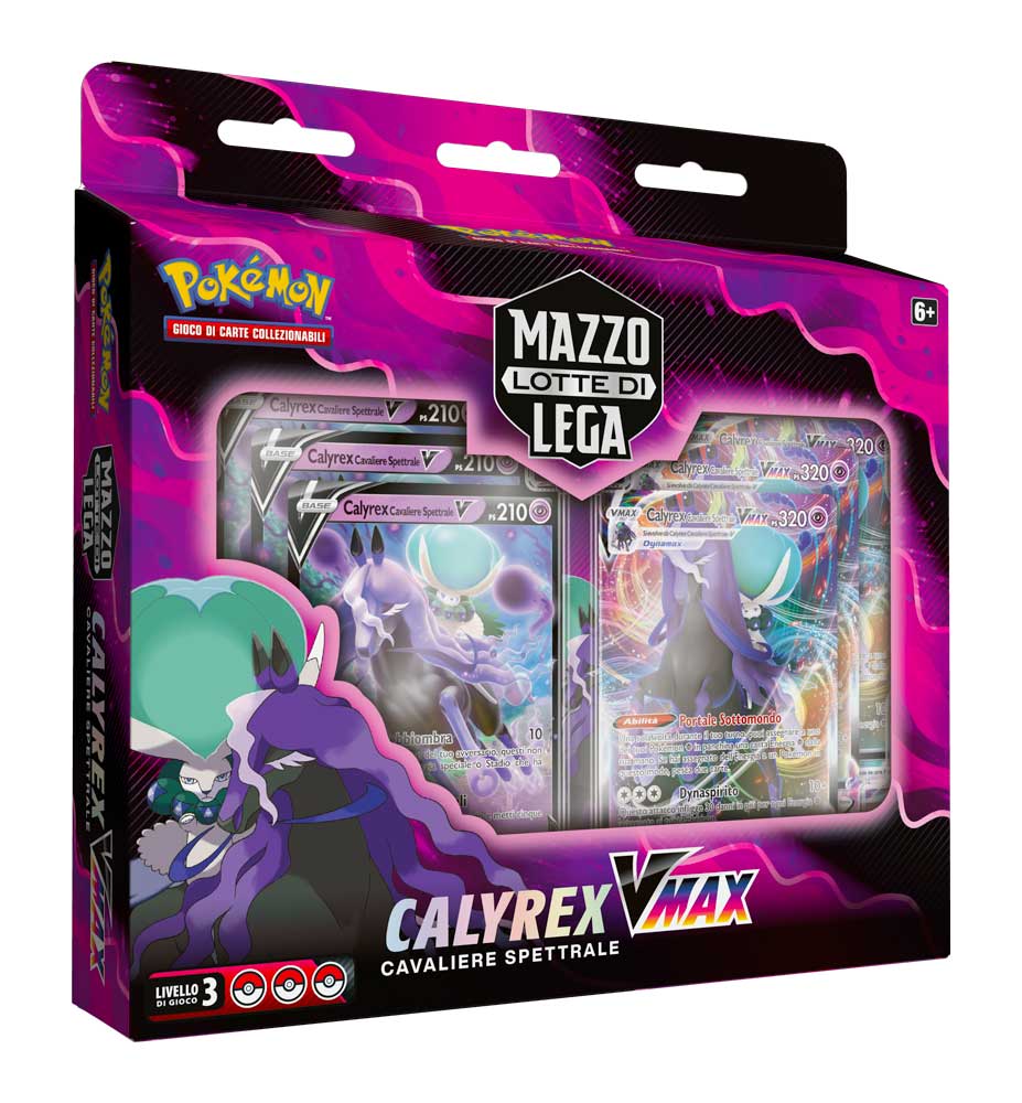 Mazzo Lotte di Lega Calyrex Cavaliere Spettrale VMAX (IT)
