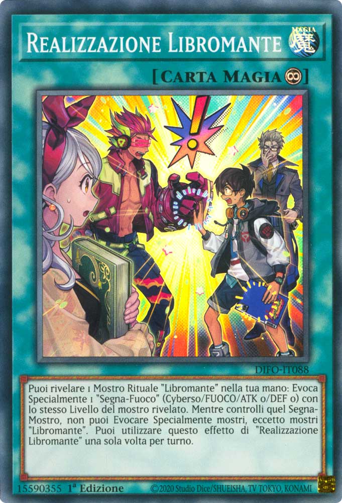 DIFO-IT088 Realizzazione Libromante super rara 1a Edizione (IT) -NEAR MINT-