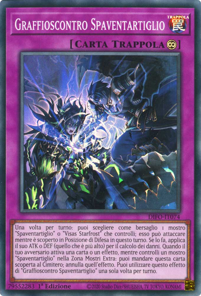 DIFO-IT074 Graffioscontro Spaventartiglio super rara 1a Edizione (IT) -NEAR MINT-
