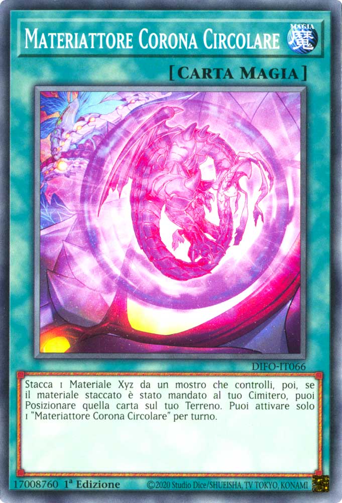 DIFO-IT066 Materiattore Corona Circolare comune 1a Edizione (IT) -NEAR MINT-