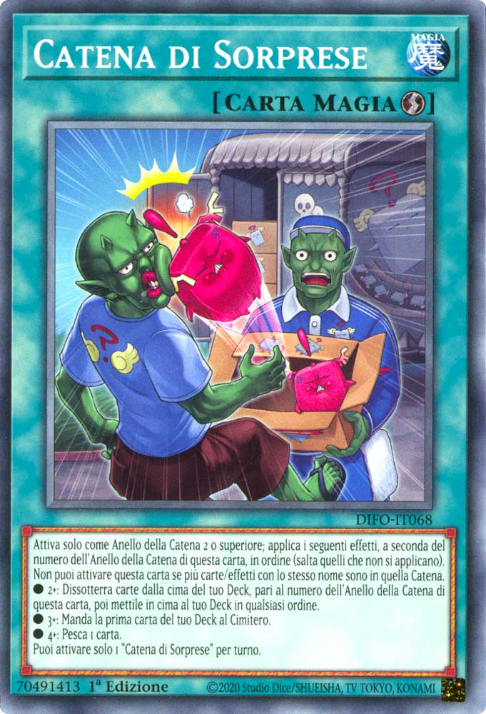 DIFO-IT068 Catena di Sorprese comune 1a Edizione (IT) -NEAR MINT-