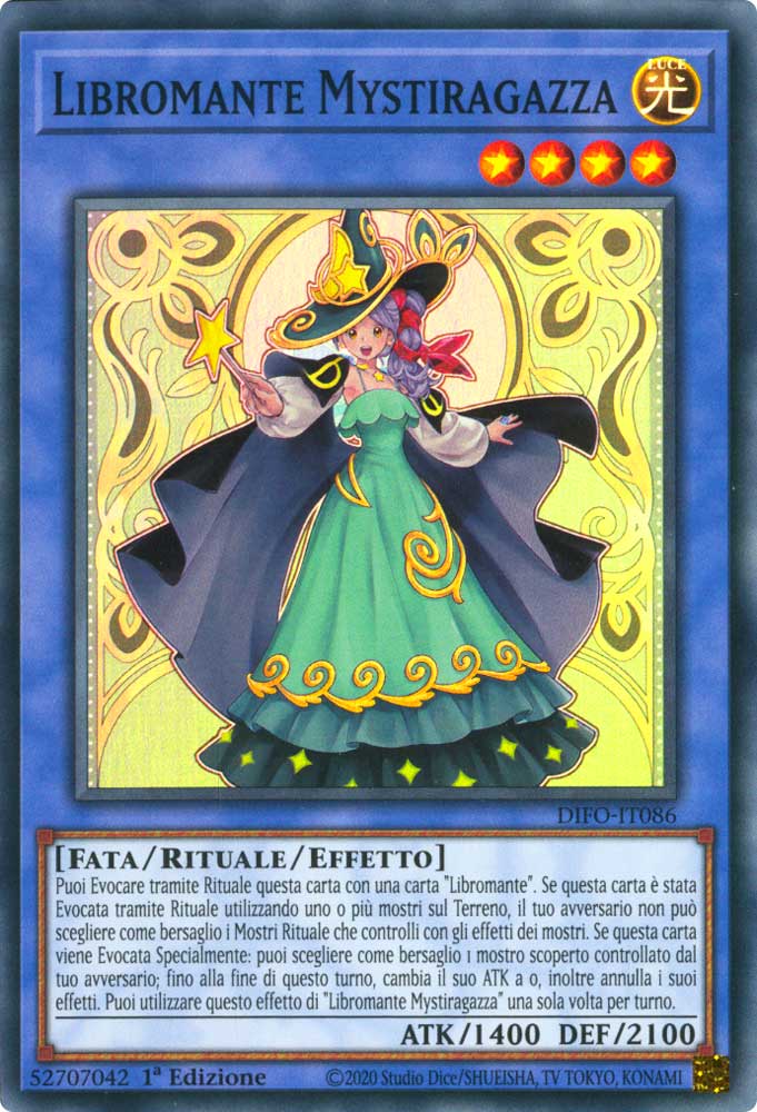 DIFO-IT086 Libromante Mystiragazza super rara 1a Edizione (IT) -NEAR MINT-