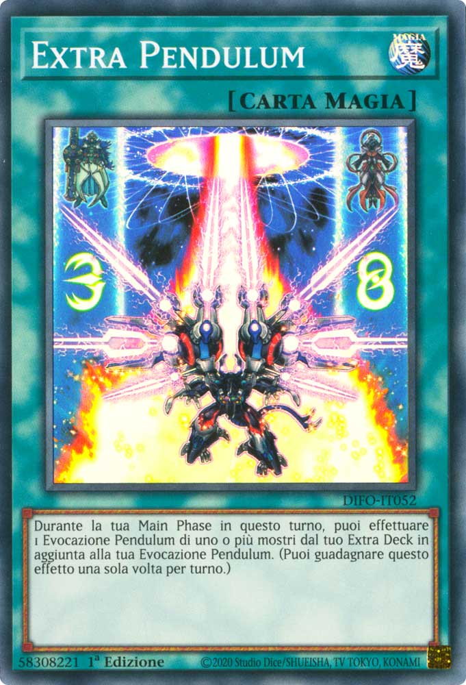 DIFO-IT052 Extra Pendulum super rara 1a Edizione (IT) -NEAR MINT-