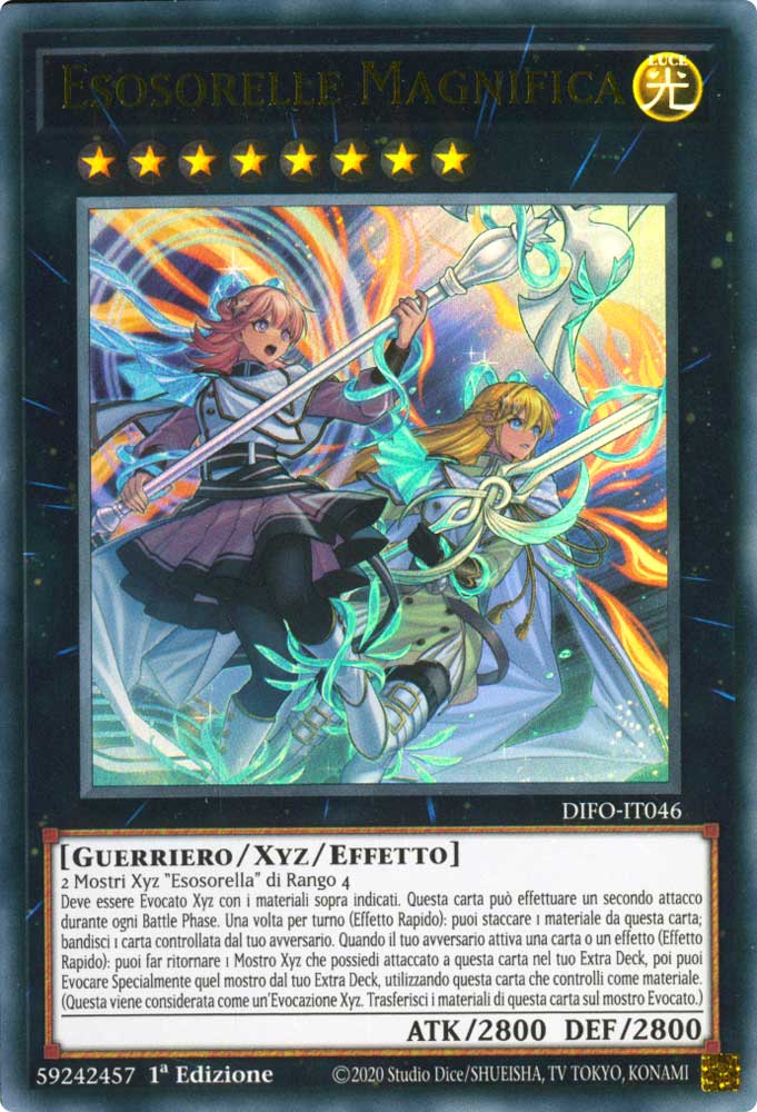 DIFO-IT046 Esosorelle Magnifica ultra rara 1a Edizione (IT) -NEAR MINT-