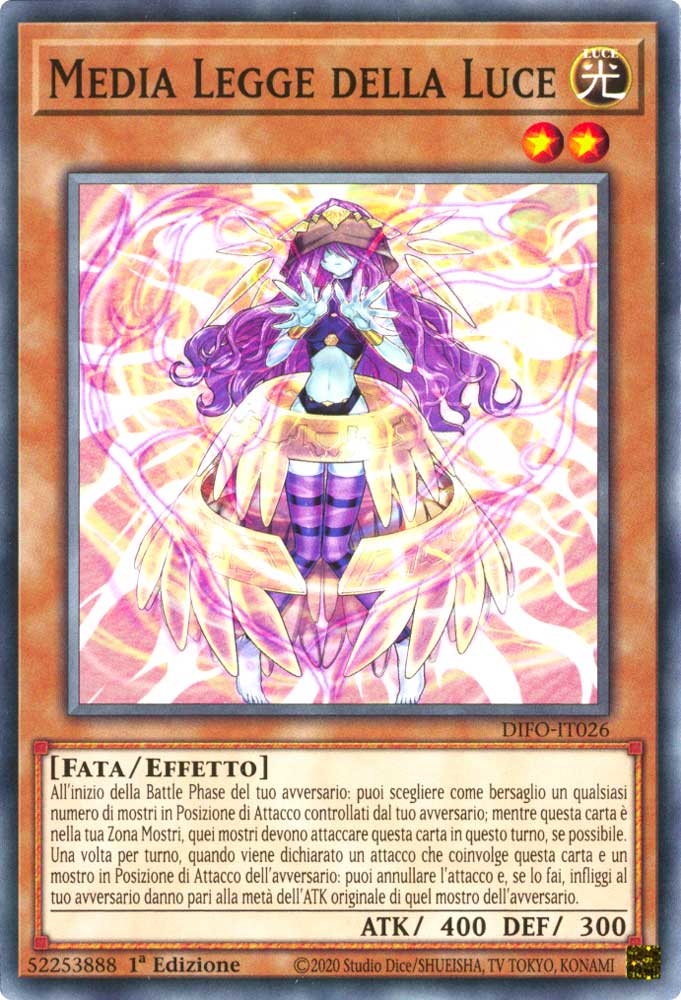 DIFO-IT026 Media Legge della Luce comune 1a Edizione (IT) -NEAR MINT-