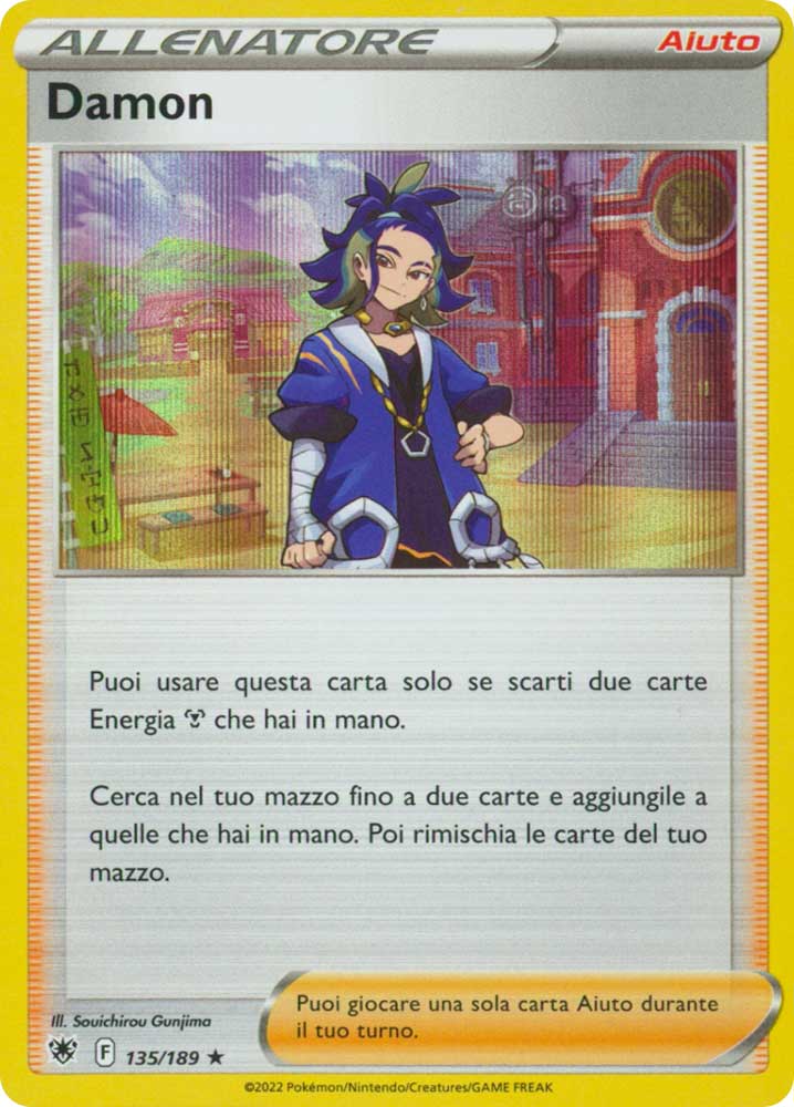 135/189 Damon Rara foil (IT) -NEAR MINT-