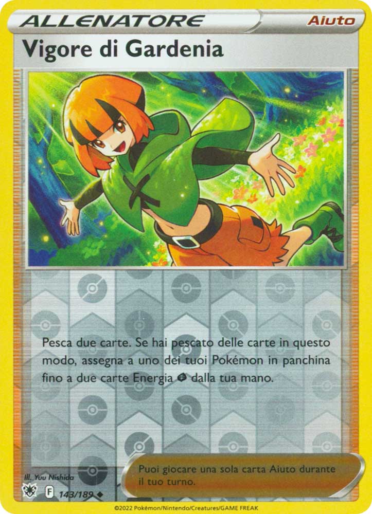 143/189 Vigore di Gardenia Non Comune foil reverse (IT) -NEAR MINT-