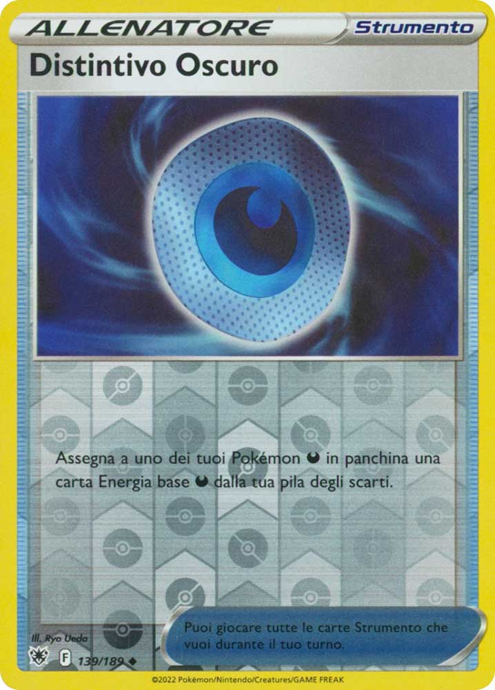 139/189 Distintivo Oscuro Non Comune foil reverse (IT) -NEAR MINT-
